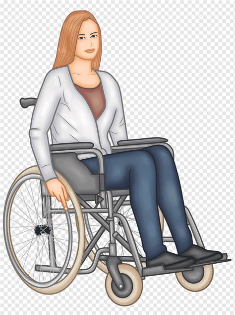 Women Wheel Chair Chair Person Crippled Disabled Paralitic Png Pngwing