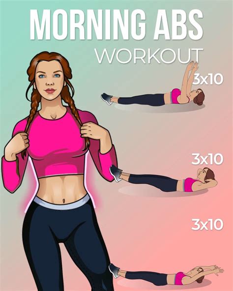 effective morning abs workout [video] morning ab workouts abs workout fun workouts