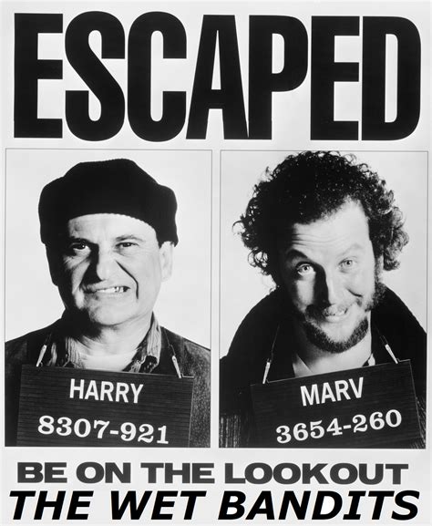 1990 Home Alone Wet Bandits Wanted Poster Propreplica Harry Marvin 🎄🎅🎄