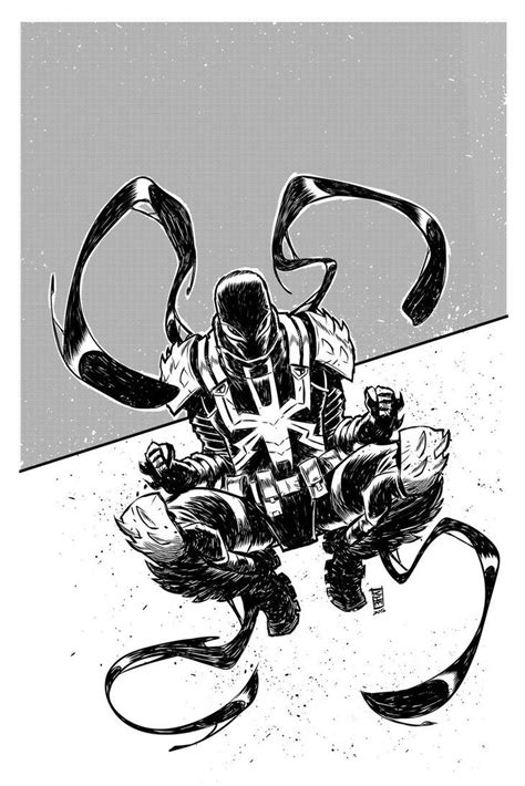 Agent Venom By Kimjacinto On Deviantart Marvel Comics Art Symbiotes