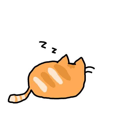 How to draw a sleeping cat. Sleep Cartoon Gif - ClipArt Best