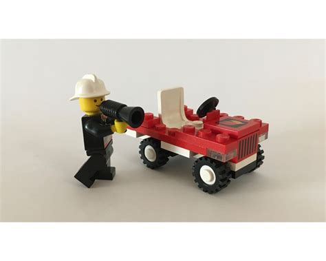 Lego Set 6612 1 Fire Chiefs Car 1986 Town Classic Town