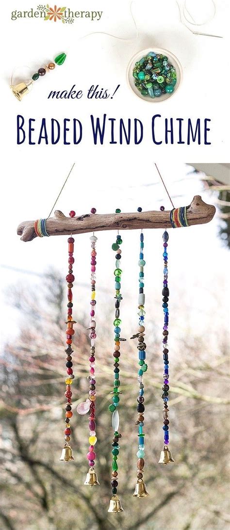 Add Sparkle To The Garden With This Beautiful Beaded Wind Chime