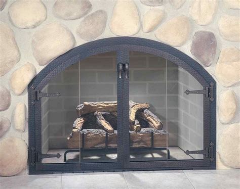 Arched Fireplace Screens With Doors Fireplace Guide By Linda