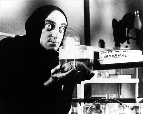 Fan page for abby normal. Abby Normal. Marty Feldman. Young Frankenstein. | Young frankenstein, Frankenstein, Movies