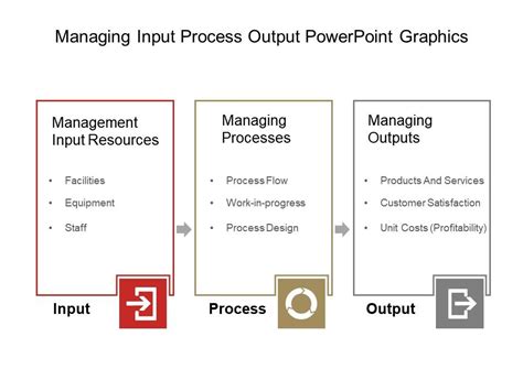 Managing Input Process Output Powerpoint Graphics Powerpoint