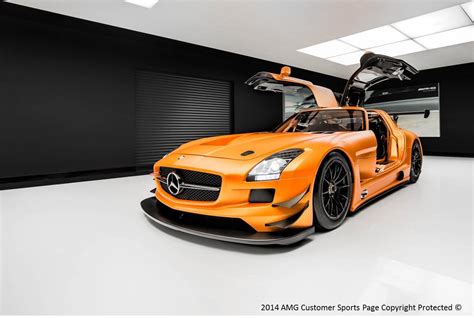 Photo Of The Day Orange Mercedes Benz Sls Amg Gt3 Gtspirit
