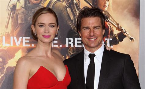 Emily Blunt Says Tom Cruise Told Her To Stop Being Such A P