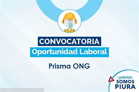 Convocatoria De Prisma ONG