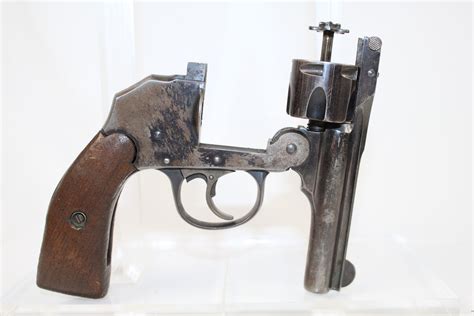 Candr Curio Relic Top Break Double Action Revolver Antique Firearms 007