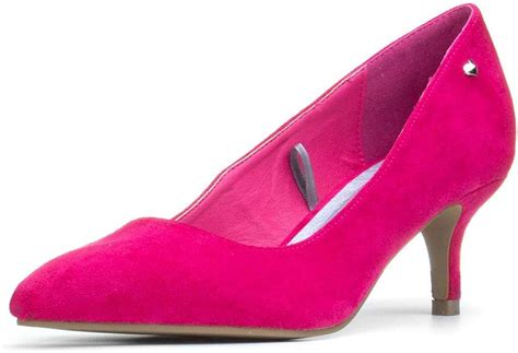 Fabs Womens Fuchsia Court Shoe Size 7 Uk Pink Uk Shoes