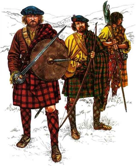 Jacobite Highlanders Scottish Warrior Celtic Warriors Military History
