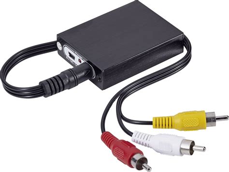 The analog to digital conversion in this module. AV Converter RCA composite - HDMI 1920 x 1080 p SpeaKa ...