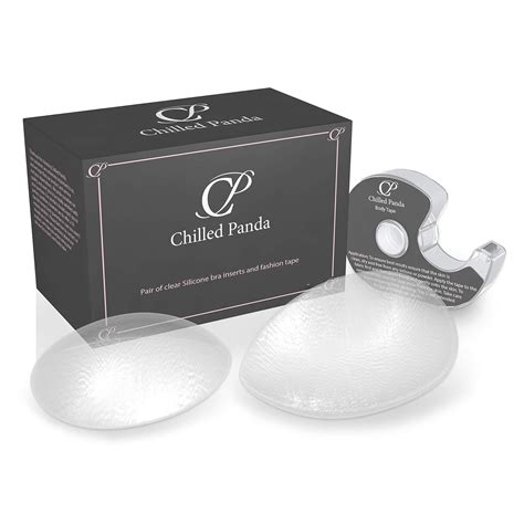 Silicone Bra Inserts Breast Enhancers Clear Breast Push Up