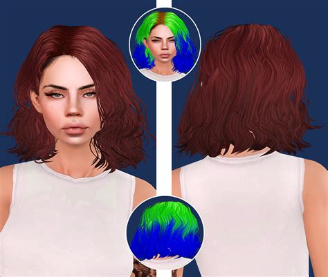 Mod The Sims Wcif Hallowsims 4t3 Hair Conversions