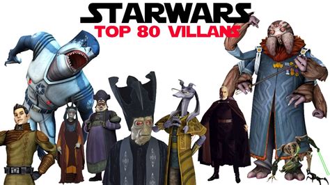 Top 80 Star Wars Villains 2015 1080p Youtube