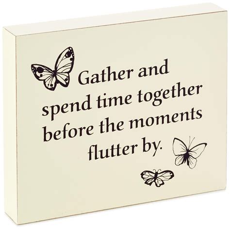 Spend Time Together Wood Quote Sign 71x58 Plaques And Signs Hallmark