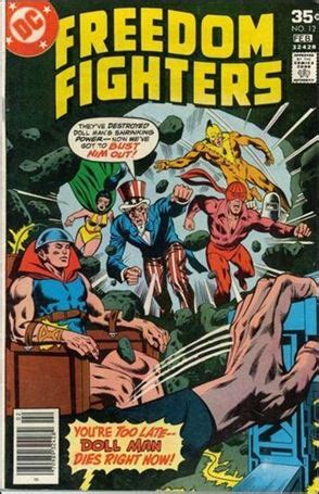 Freedom Fighters A Feb Comic Book By DC