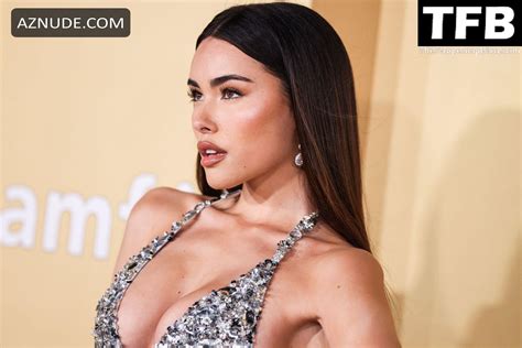 Madison Beer Sexy Seen Showing Off Her Hot Boobs At The Amfar Gala In