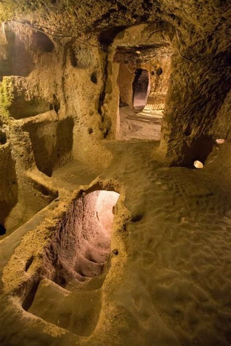 The Ancient Derinkuyu Underground City In Turkey Accidentally Re