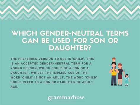 10 gender neutral terms for son or daughter trendradars