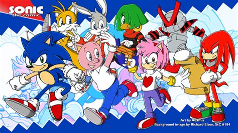 Sonic The Comic Freedom Fighters By Thepandamis On Deviantart