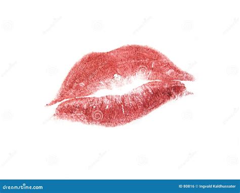 Lipstick Kiss Stock Photo Image Of Gloss Communicate Love 80816