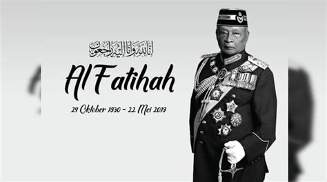 Al Fatihah Sultan Ahmad Shah Mangkat