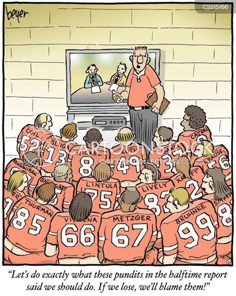 Football Commentators Cartoons And Comics Funny Pictures From