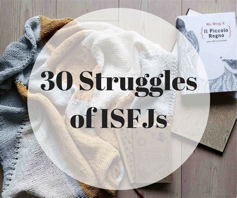 30 Common Struggles of ISFJs | Owlcation