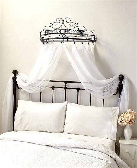 Sentiment Bed Crown Curtain Holders Homeremodelingideas Bed Crown Curtain Holder Bed Crown