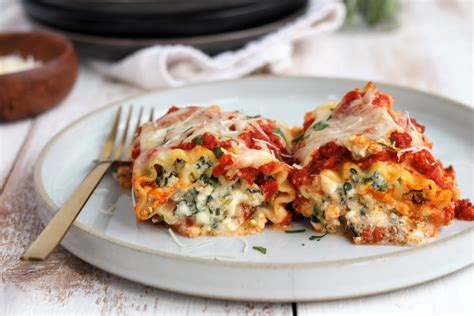Roasted Red Pepper Lasagna Roll Ups Ways To My Heart