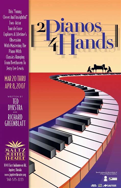 2 Pianos 4 Hands Marquis Entertainment