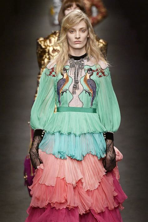 Everything You Need To See From The Gucci Runway Fashion Gucci