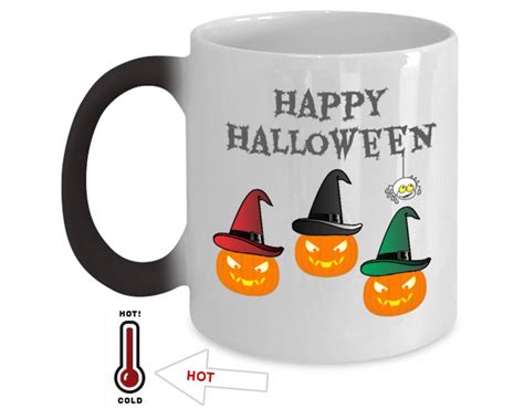 Here are some awesome coffee filter crafts to make this fall/halloween time with your kids! Trick Or Treat Happy Halloween Gift Color Changing Mug is ...