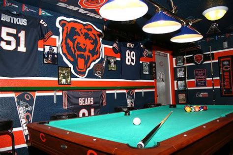 Chicago Bears Mancave Flickr Photo Sharing Man Cave Home Office