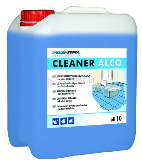 Cleaner Alco 5 L Alkoholowy środek Czyszczący Grupa Psc