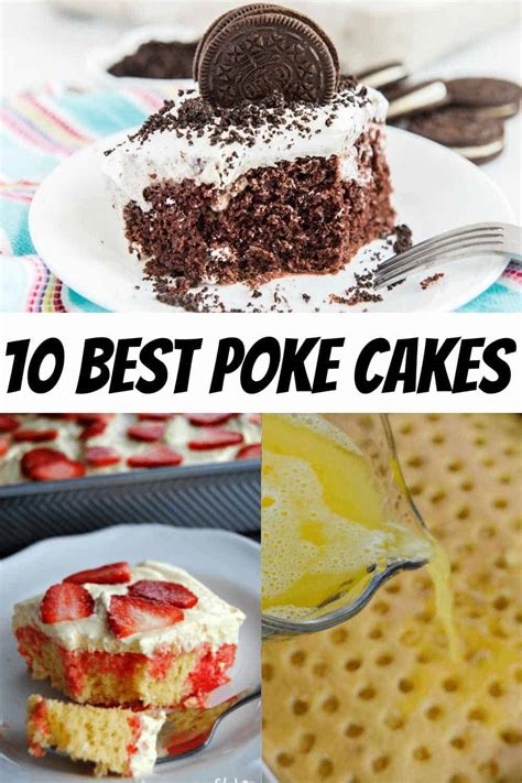 12 best poke cake recipes shaken together