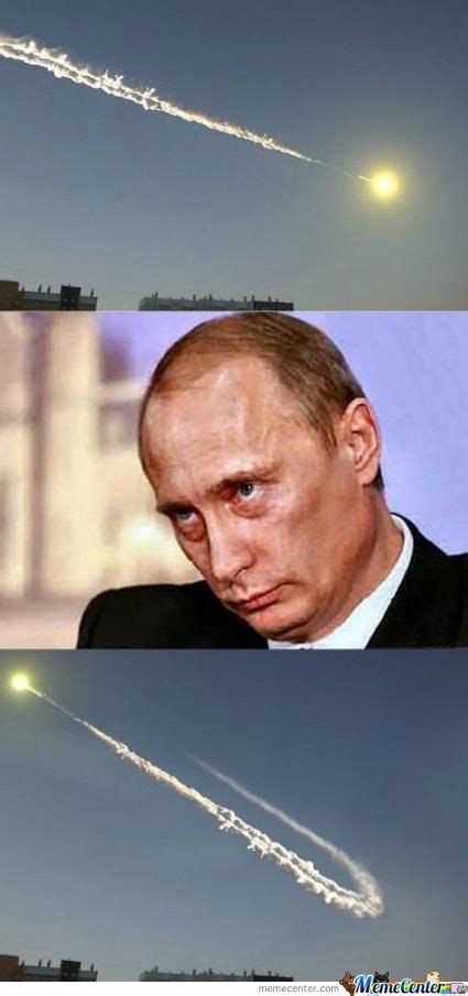 The best vladimir putin memes and images of april 2021. Putin Vs. Meteorite | Putin funny, Funny pictures, Russian ...
