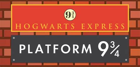 We did not find results for: Hogwarts Express Platform 9¾ Banners - PAPERZIP