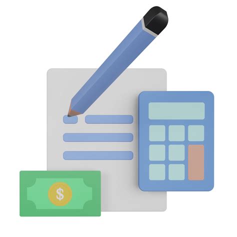 Bookkeeping Accountant 3d Illustration 10329410 Png