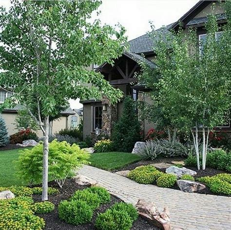 Front House Landscaping Farmhouse Landscaping Landscaping With Rocks Backyard Landscaping