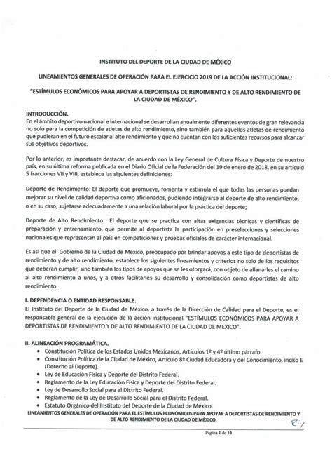 PDF Instituto del Deporte de la Ciudad de México En la actualidad