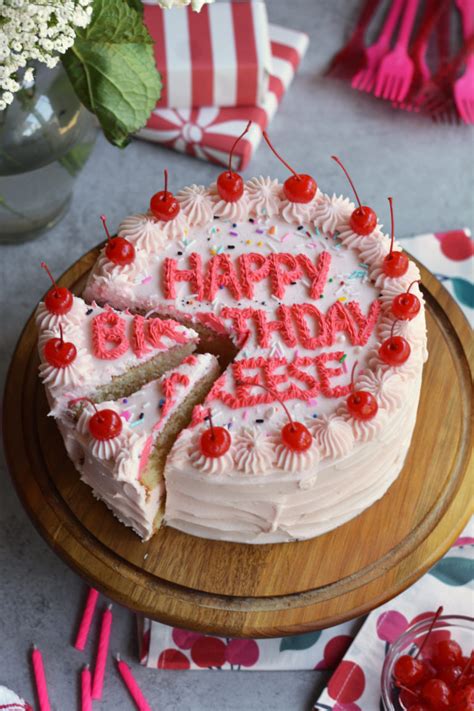 Happy Birthday Reese A Recipe For Reeses Cherry Birthday Cake