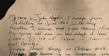 Alcatraz letter: Nephew of inmate weighs in on mystery - CBS News