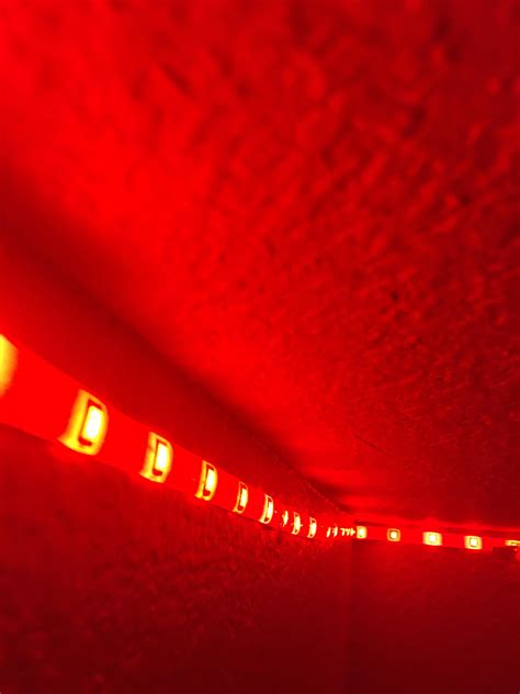 My Red Led Lights Basically My Whole Room Is Red Rred