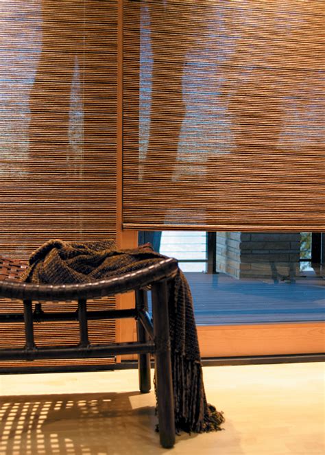 Hunter Douglas Woven Wood Natural Window Shades Dallas