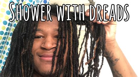 How To Take A Shower With Dreads Without Getting Them Wet Youtube