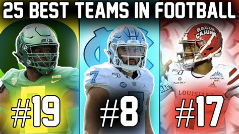Who Are The 25 Best Teams In College Football My Preseason Rankings