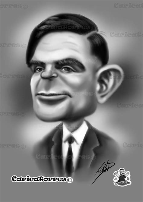 CARICATURA DE ALAN TURING Alan Turing Caricaturas Biblioteca